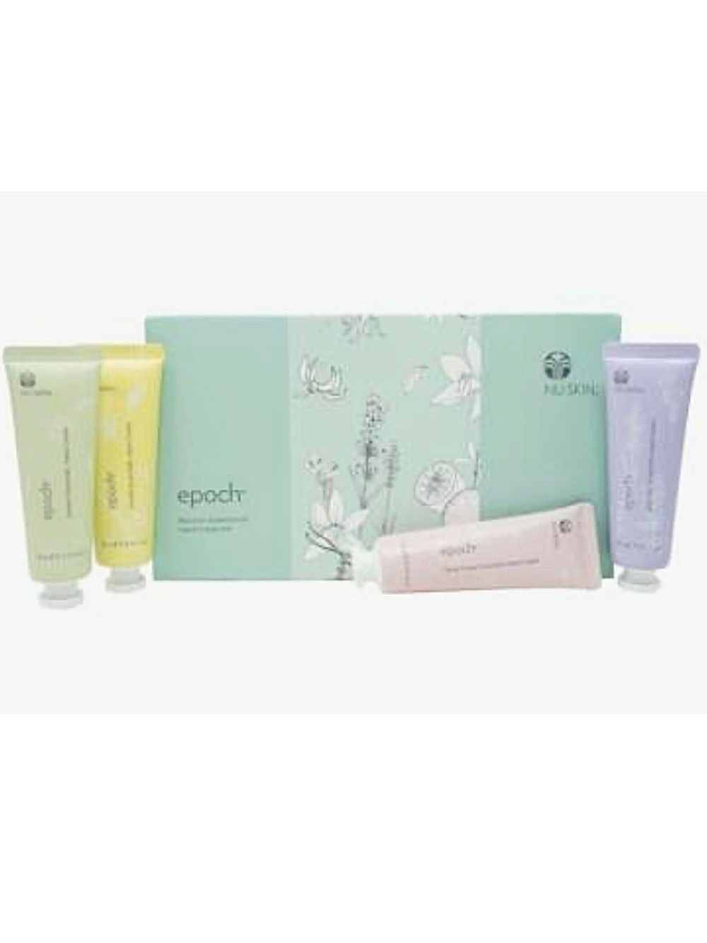 Nu Skin Epoch Blossom Essential Oil Hand Cream Kit New Sealed